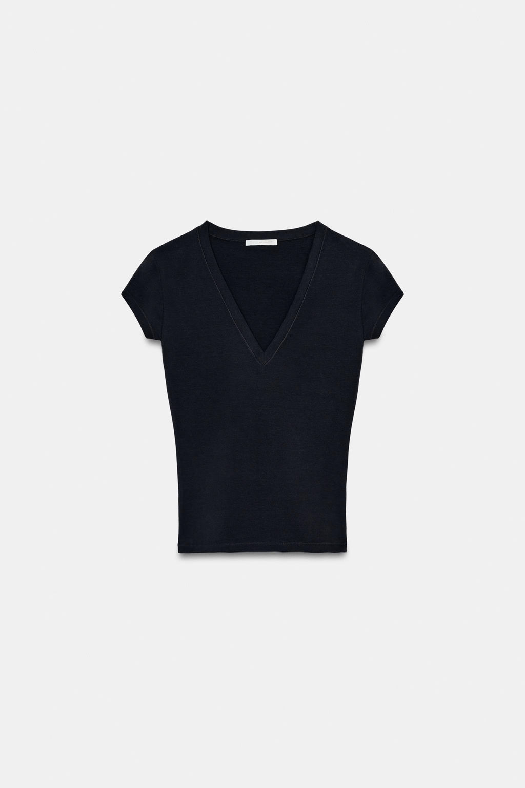 V-NECK T-SHIRT - Zara фото 6