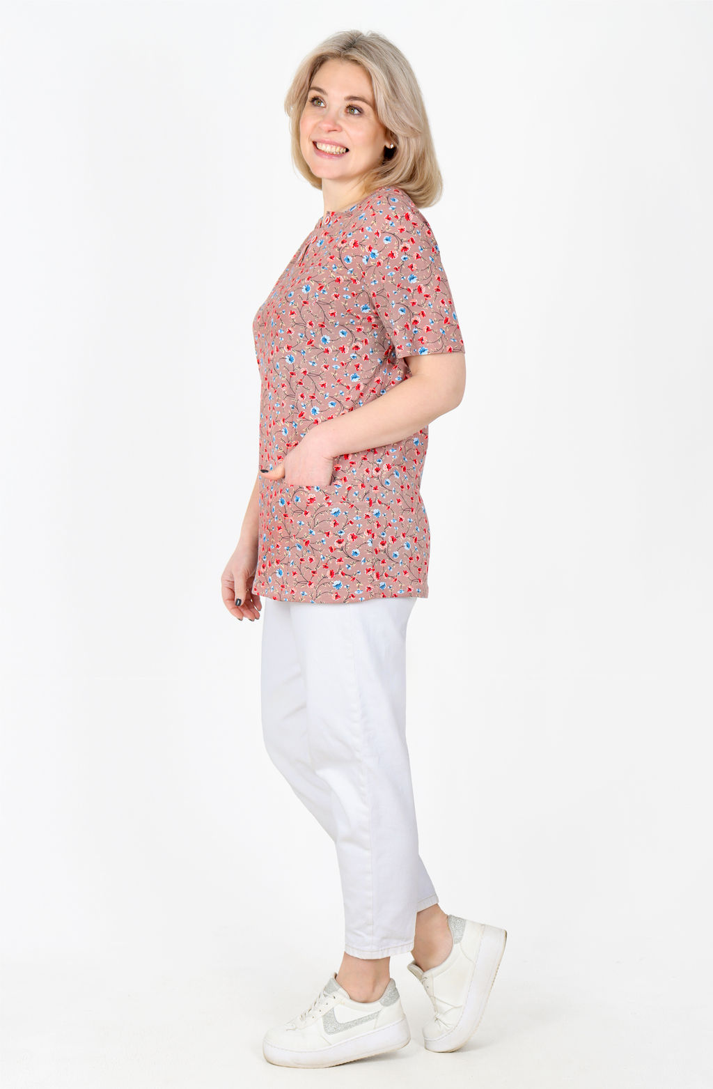 Футболка Кира Ф-105 (46-64) кулирка - Лотос фото 7