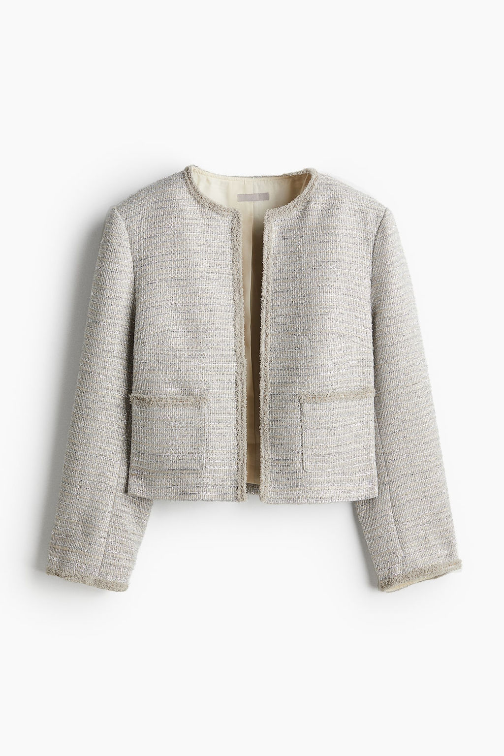 Chaqueta en tejido texturizado - H&m фото 5
