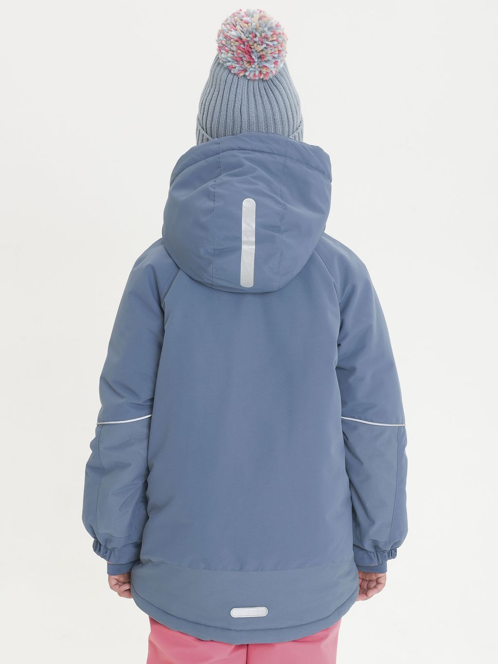 PELICAN, куртка для девочек, Темно-серый