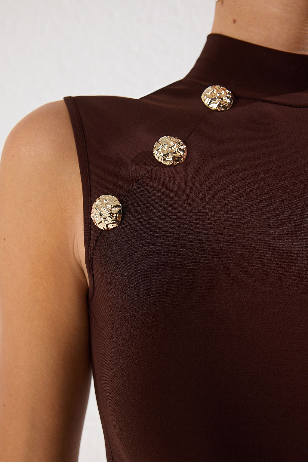 Trendyolmilla Siyah Aksesuar Detayl? Orme S?k Bluz TPRSS25BZ00020  фото 3