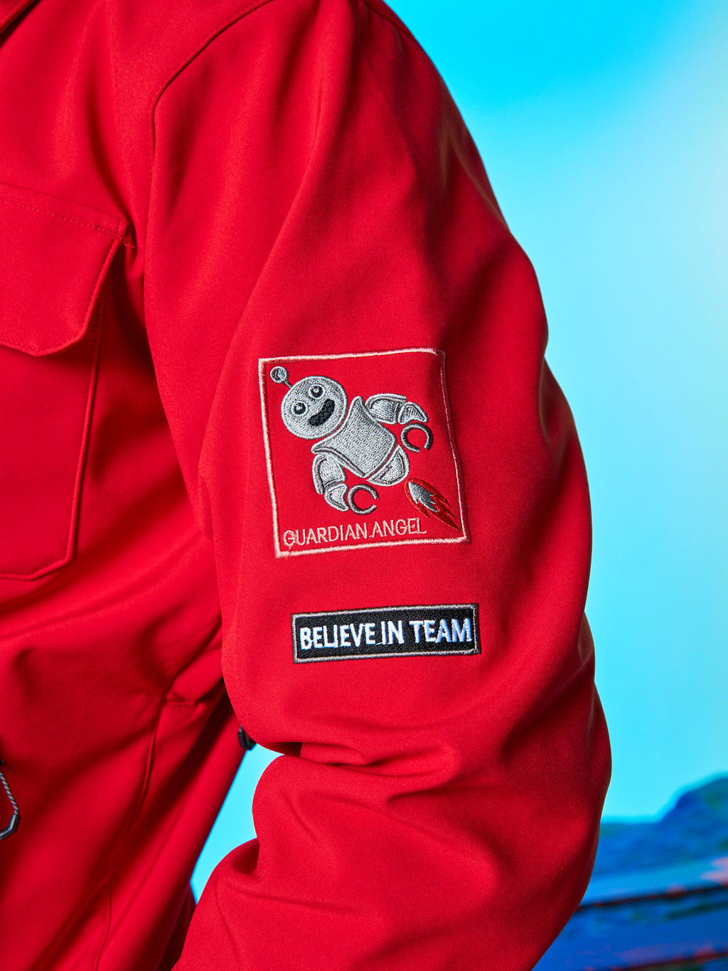 Мужской сноубордический горнолыжный комбинезон Alpha Endless Prometheus 223/230510 RED - Красный