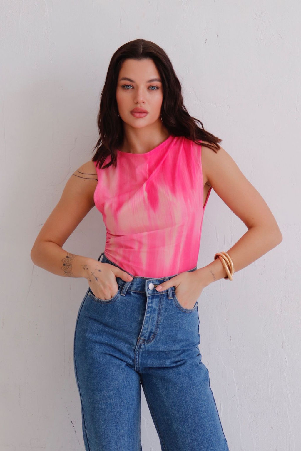 Martichelli Боди розовое  фото 2