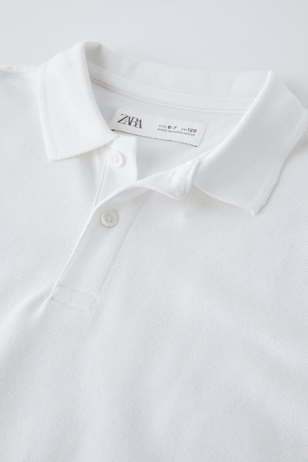 BASIC PLAIN POLO SHIRT - Zara фото 3