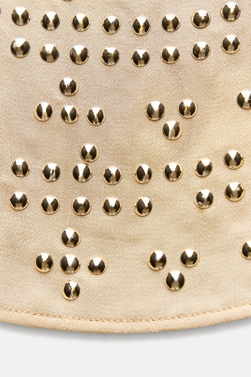 ZW COLLECTION TOP WITH STUDS - Zara фото 10