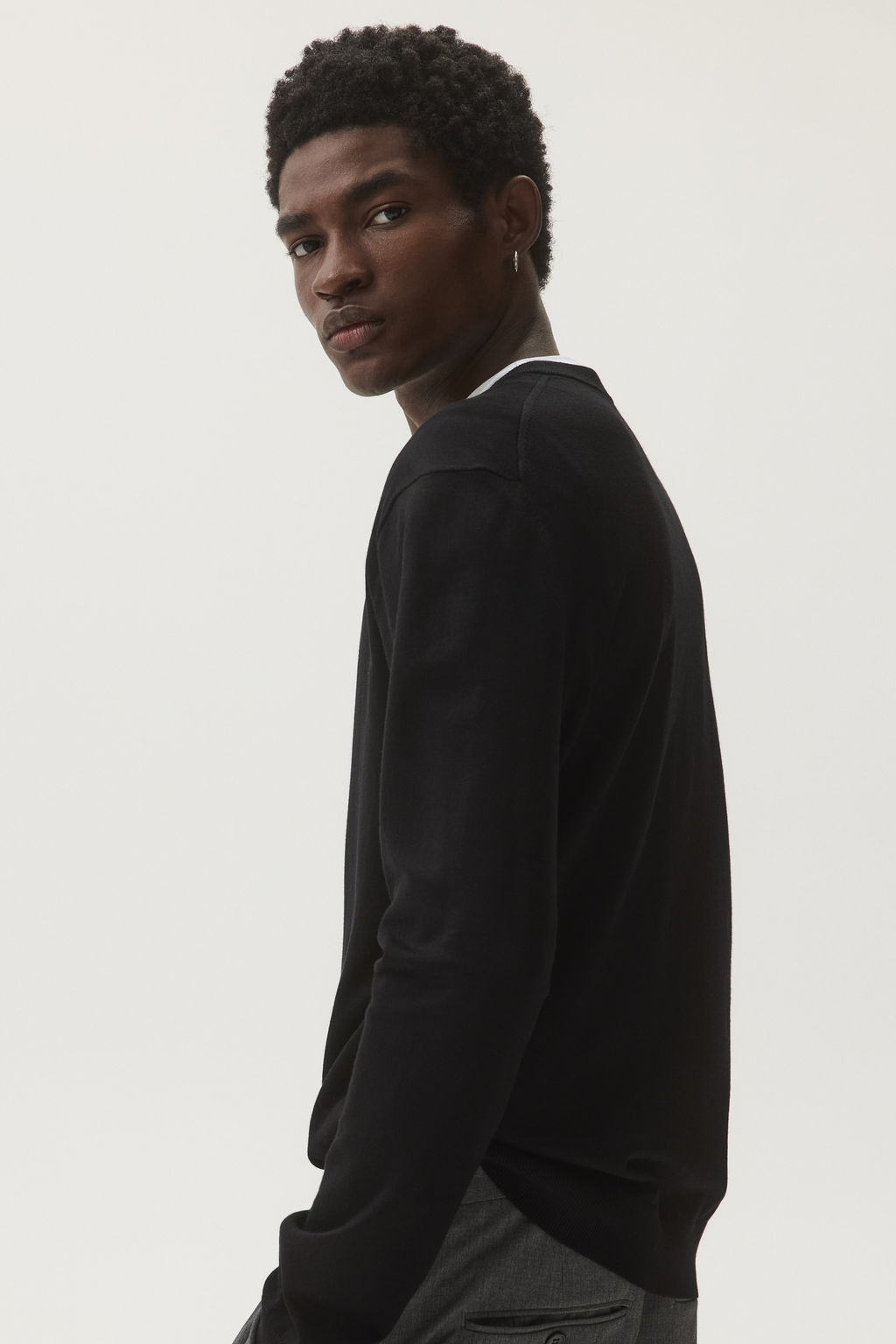 Jersey en punto fino Regular Fit - H&m фото 8