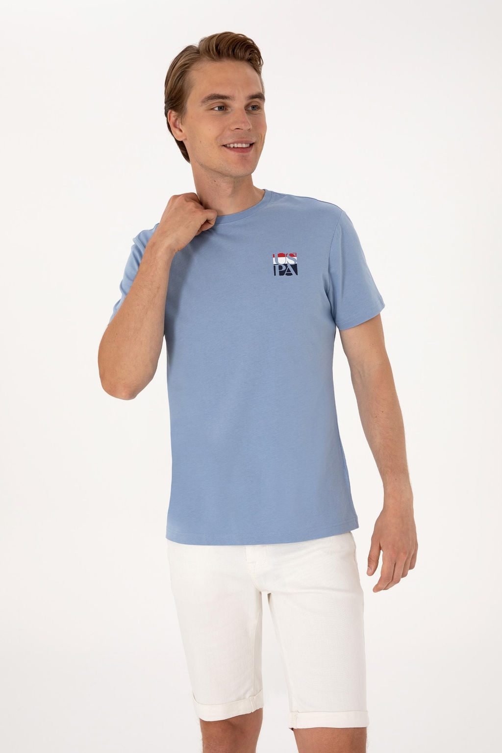Erkek Mavi Ti__rt - U.s. polo assn фото 3