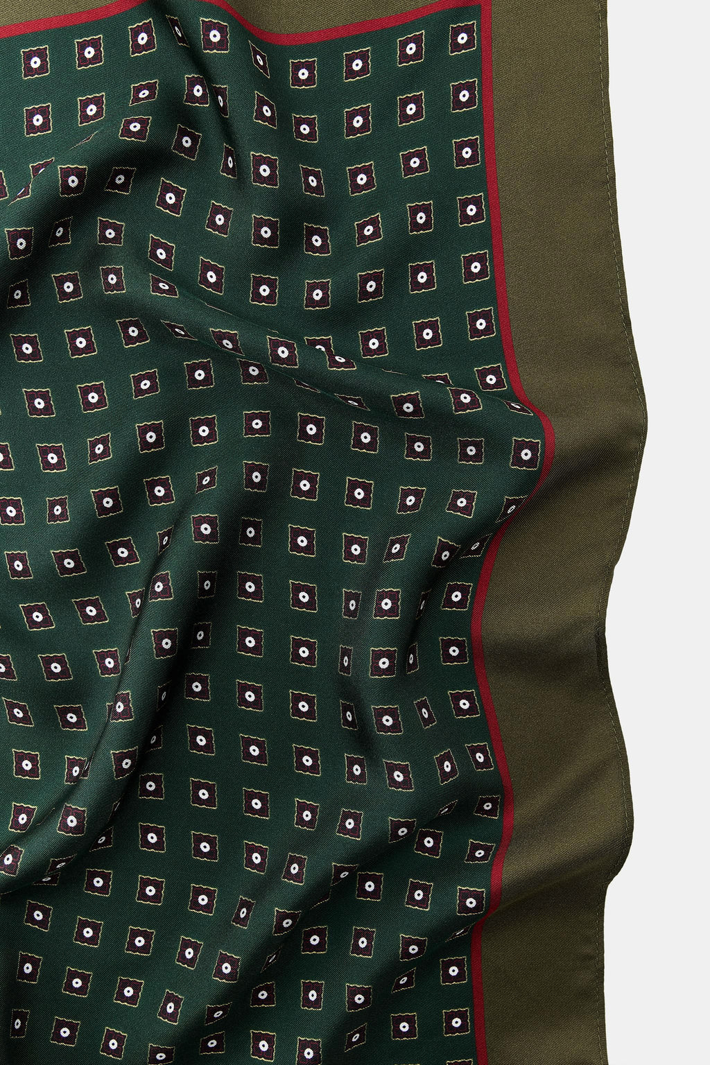 100% SILK PRINTED SCARF - Zara фото 4