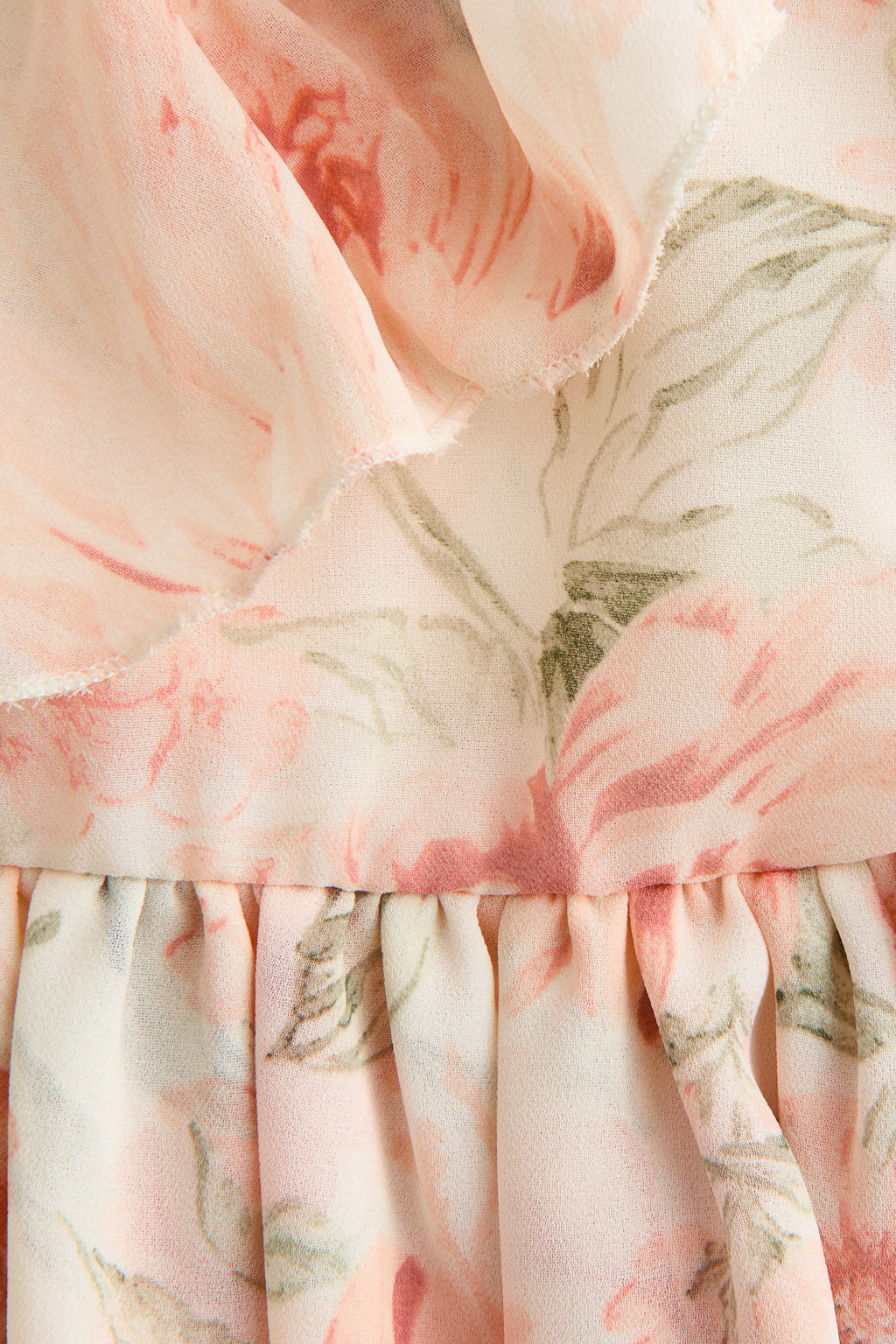 Flounced tie-front blouse - H&m фото 8