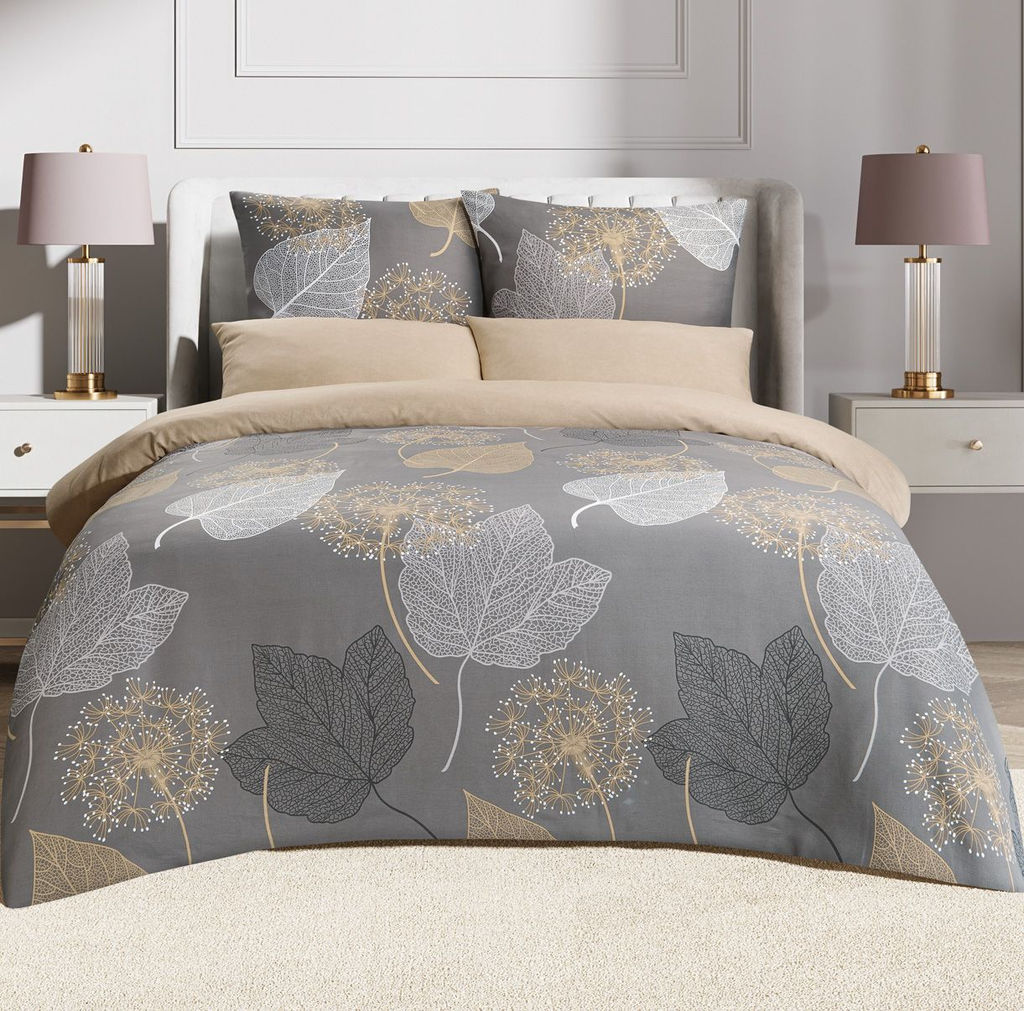 Постельное белье Тиммер Евро (простыня на резинке 160*200 см) + 4 наволочки - Ecotex фото 2