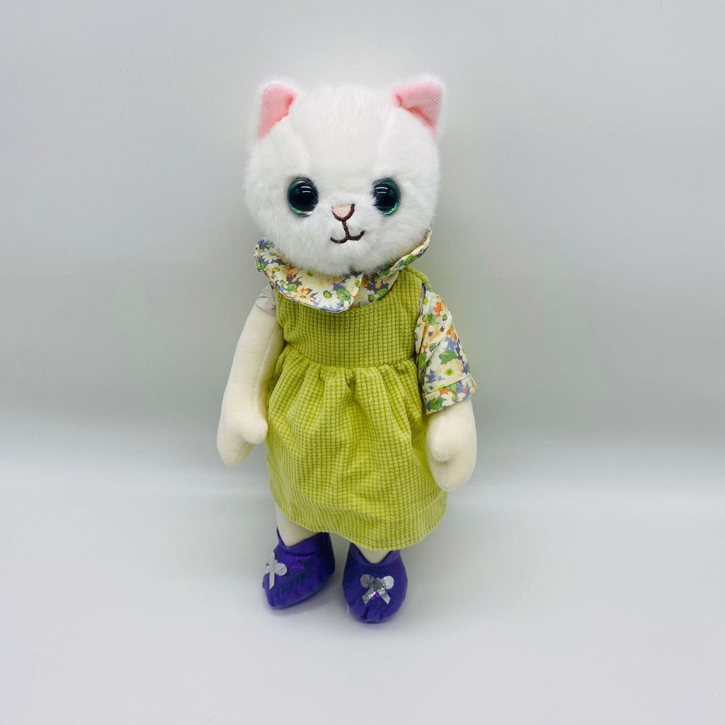 Мягкая игрушка Кошка белая в сарафане - Storyland фото 9
