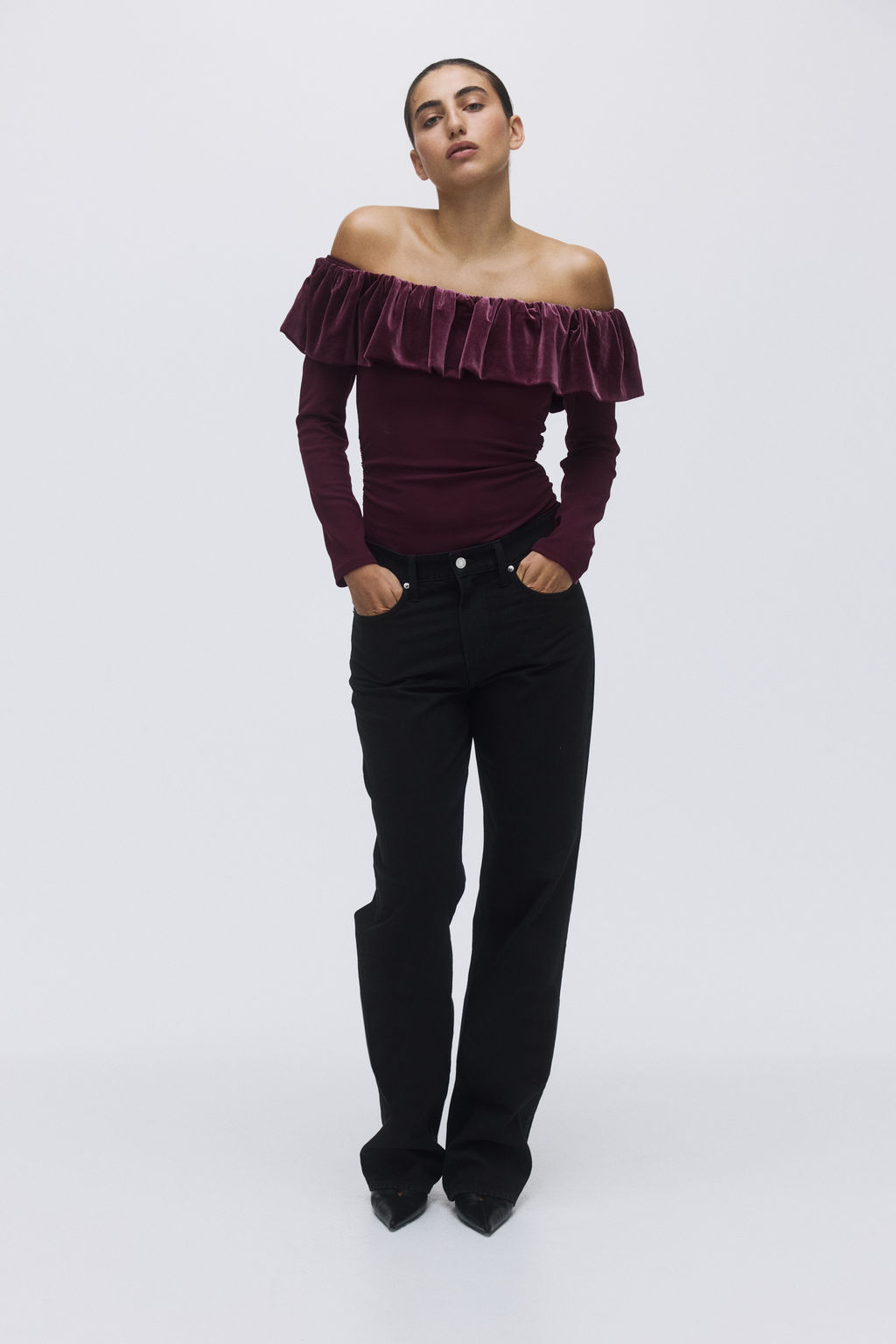 Body off-the-shoulder - H&m фото 2
