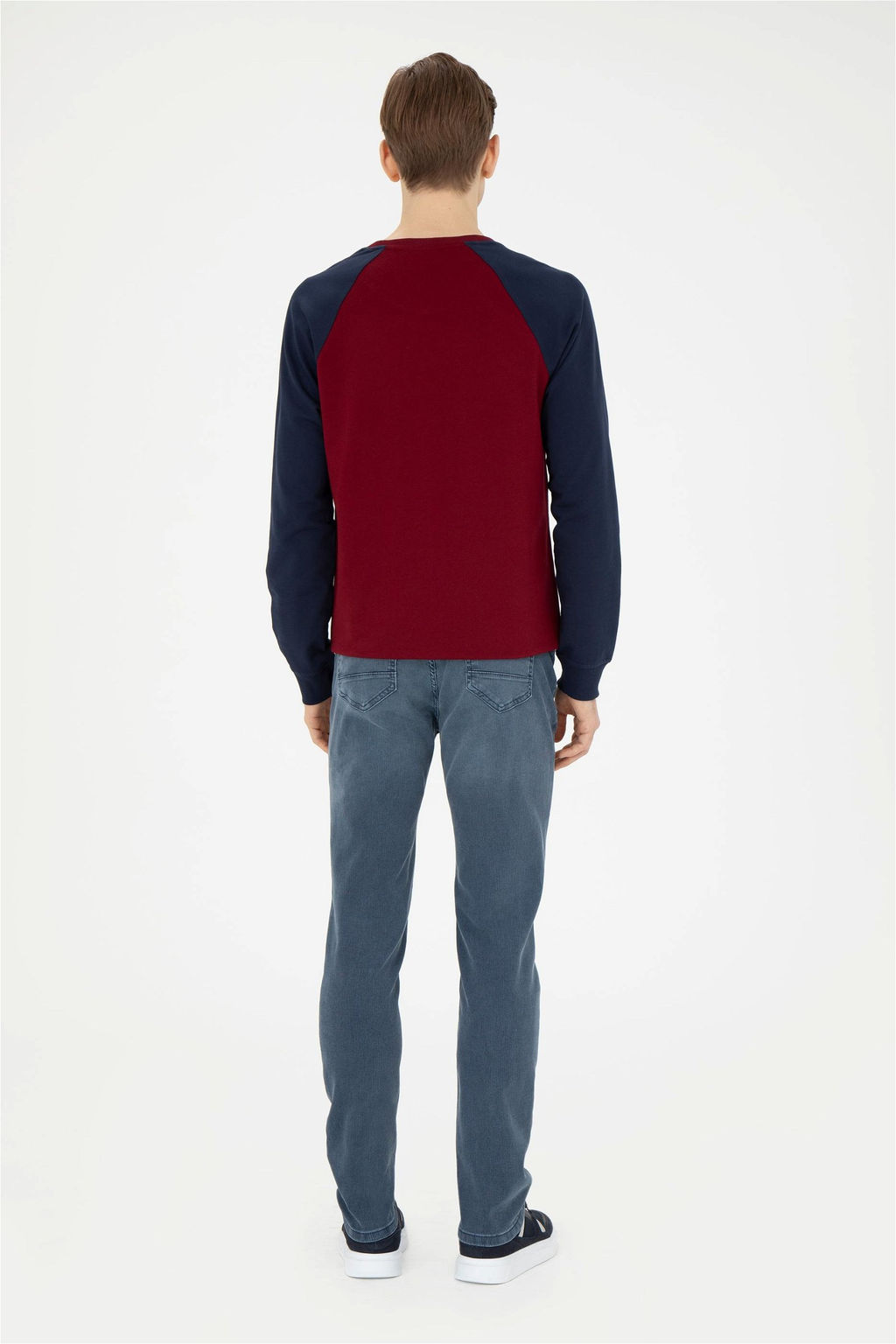 Мужские джинсовые брюки цвета индиго - U.s. polo assn фото 4