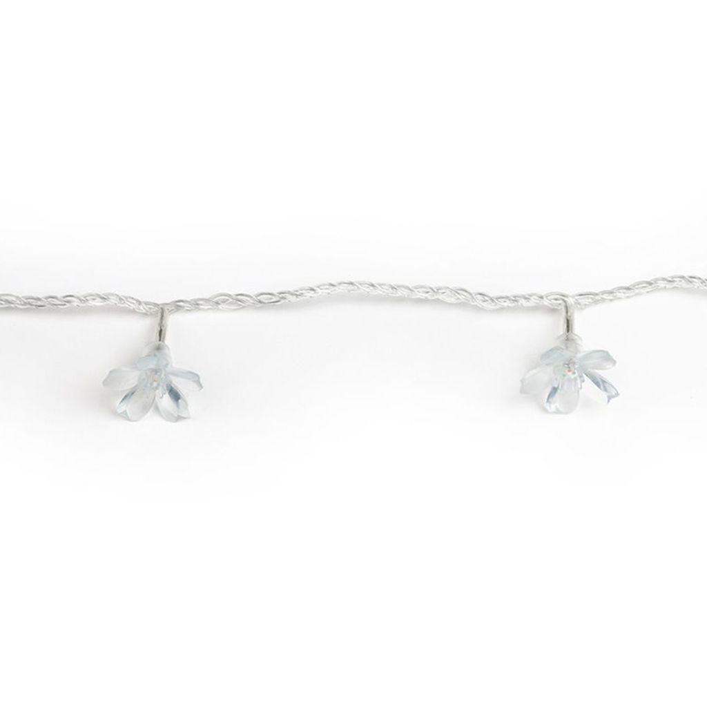 ULD-S0700-050/DTA WHITE IP20 WHITE SAKURA Гирлянда светодиодная с контроллером Сакура белая, 50 светодиодов, 7 м, белая,IP20,провод прозрачный