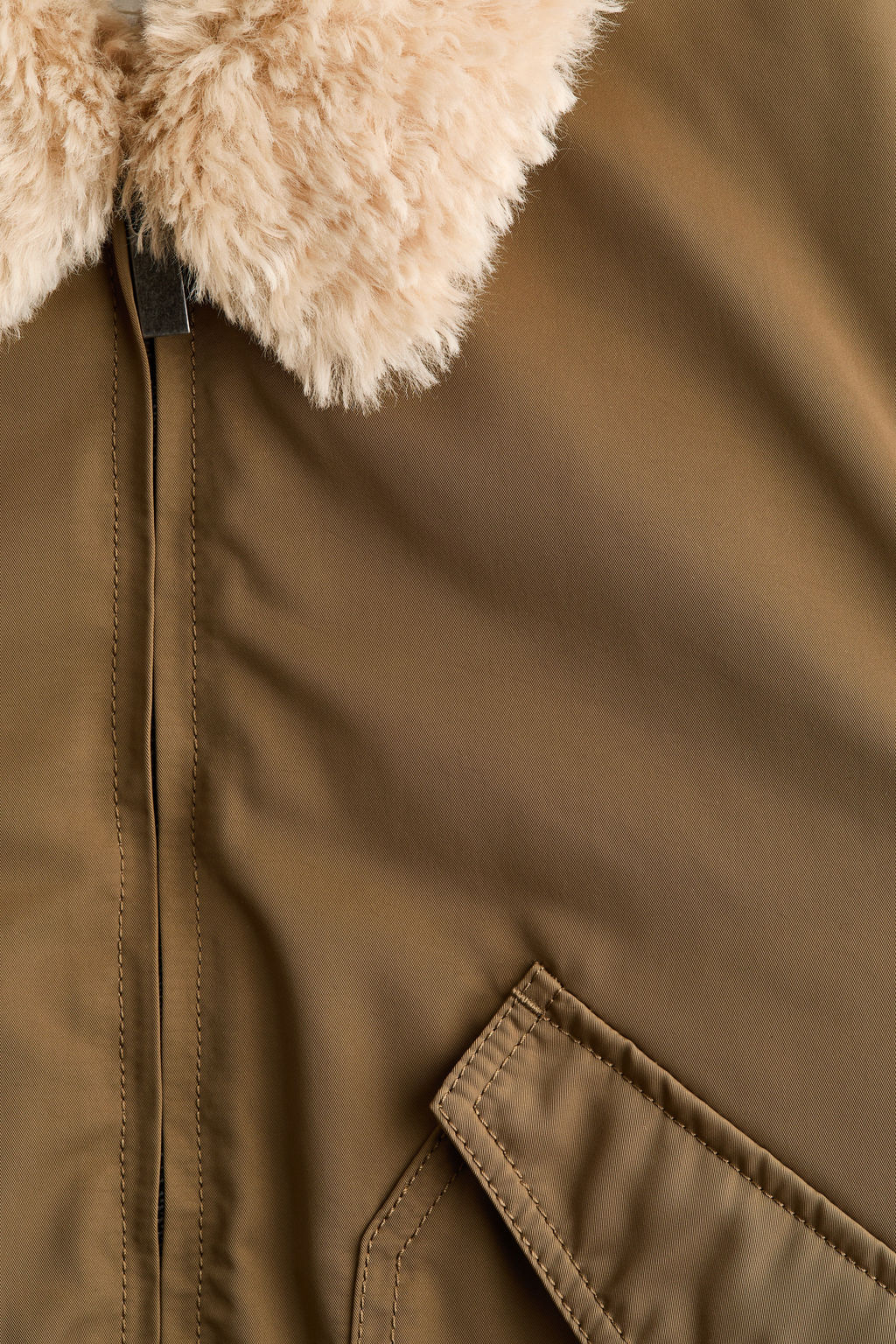 Cazadora bomber con cuello - H&m фото 4