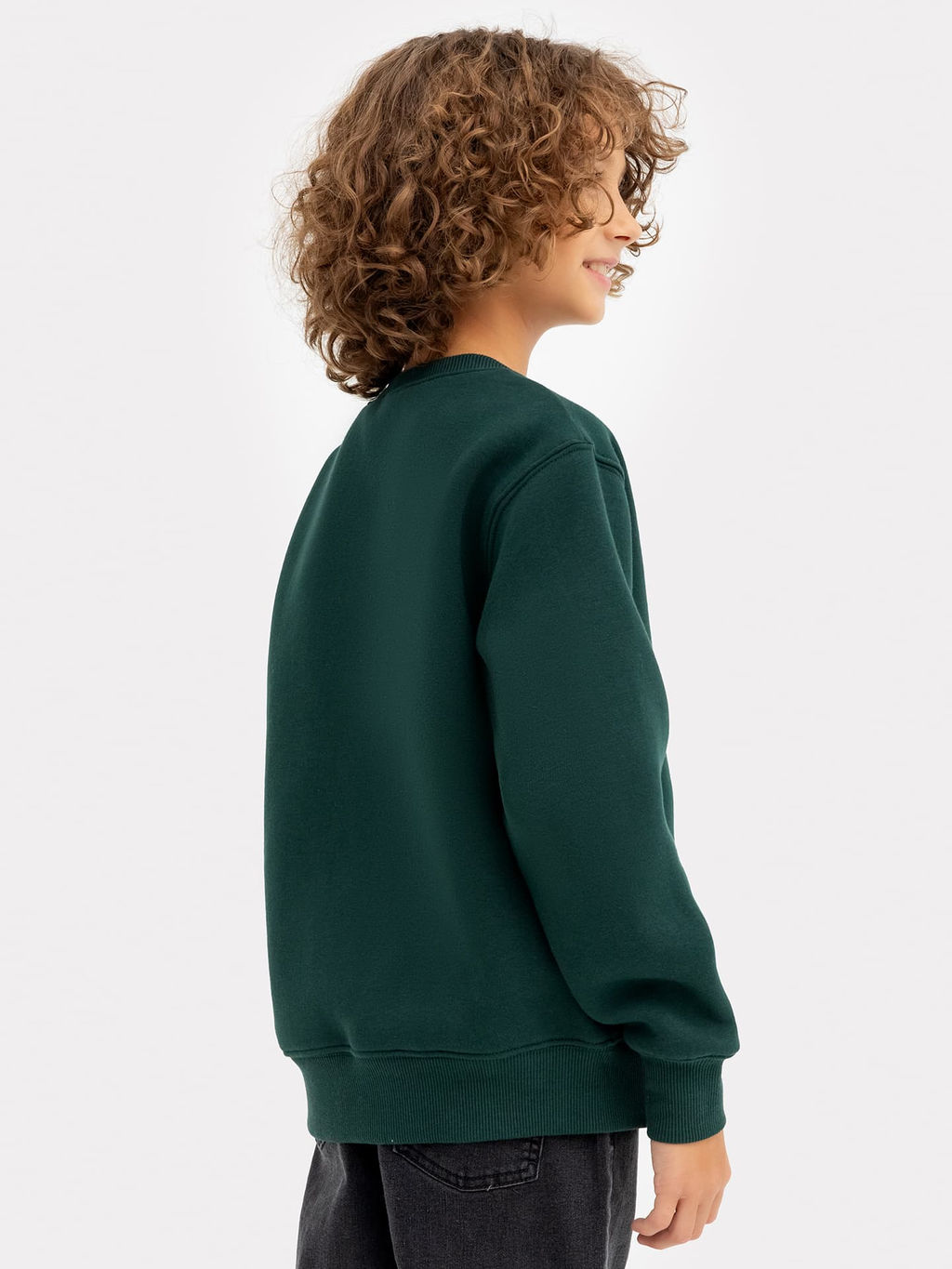 Джемпер для мальчиков зеленый с печатью - Mark formelle фото 10