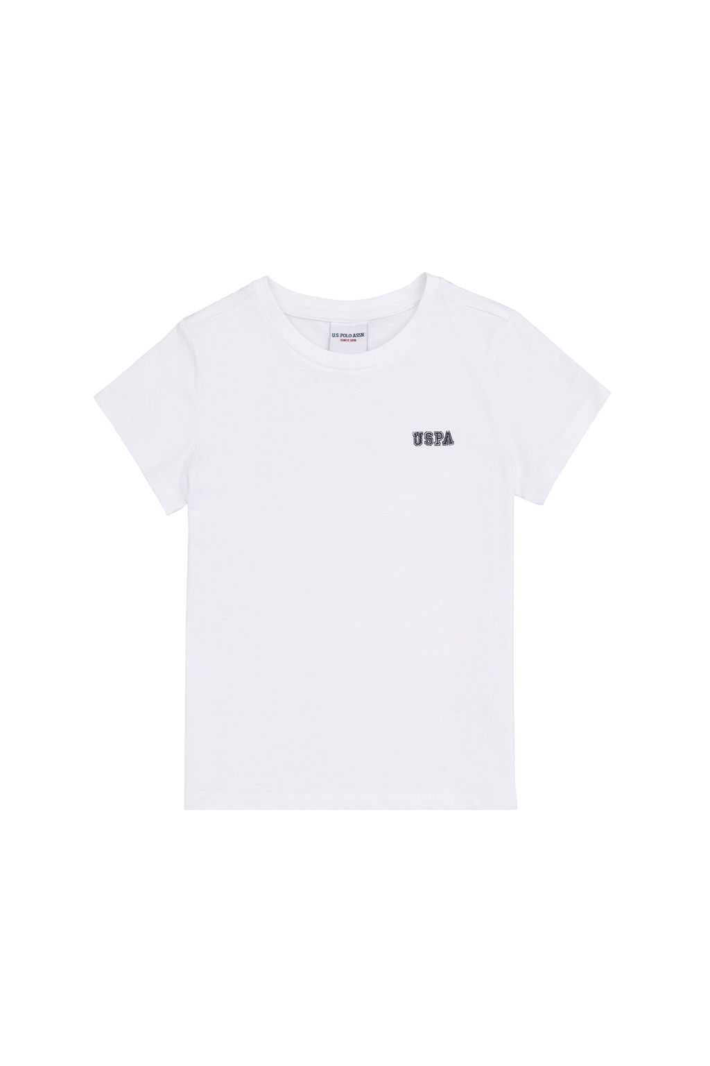 Erkek _ocuk Beyaz Bisiklet Yaka Ti__rt - U.s. polo assn фото 6