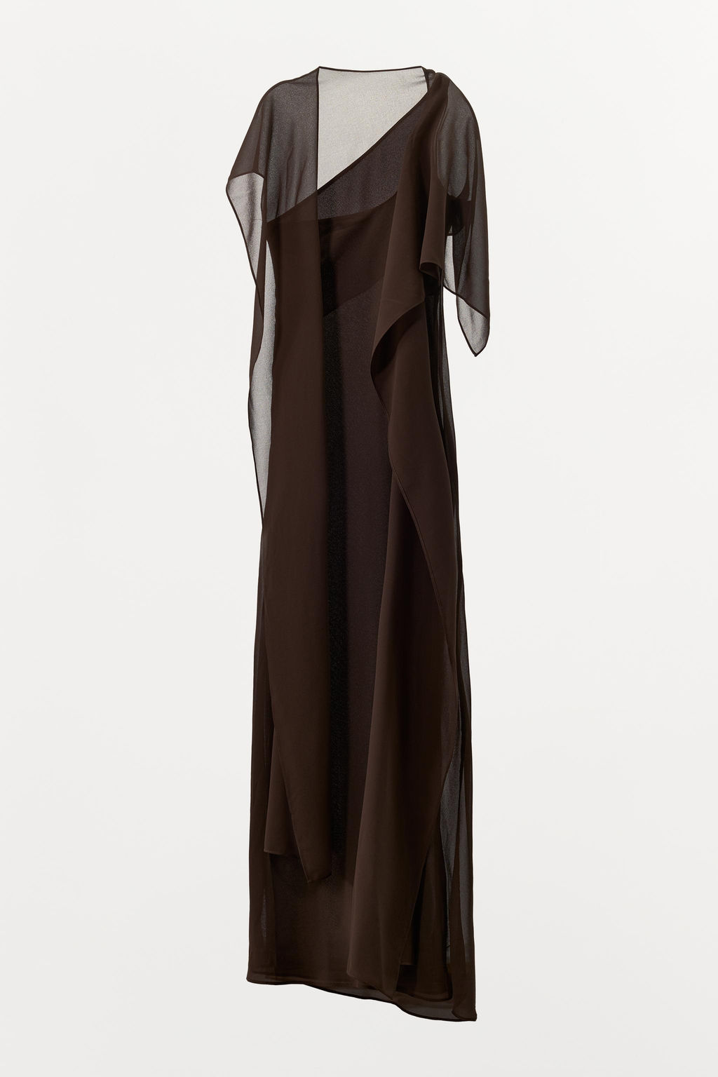 LIMITED EDITION ASYMMETRIC CAPE DRESS