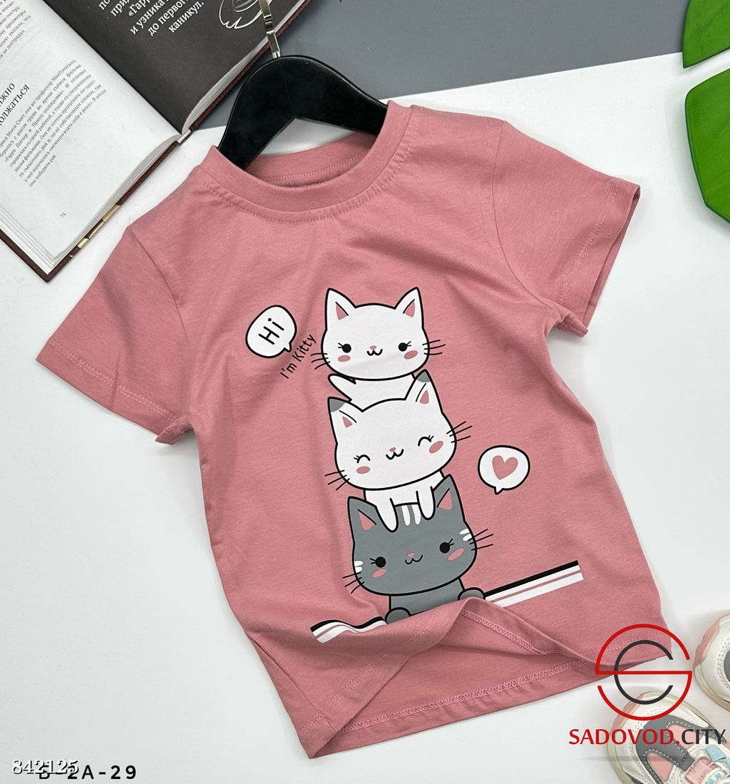 Футболка для девочки с принтом