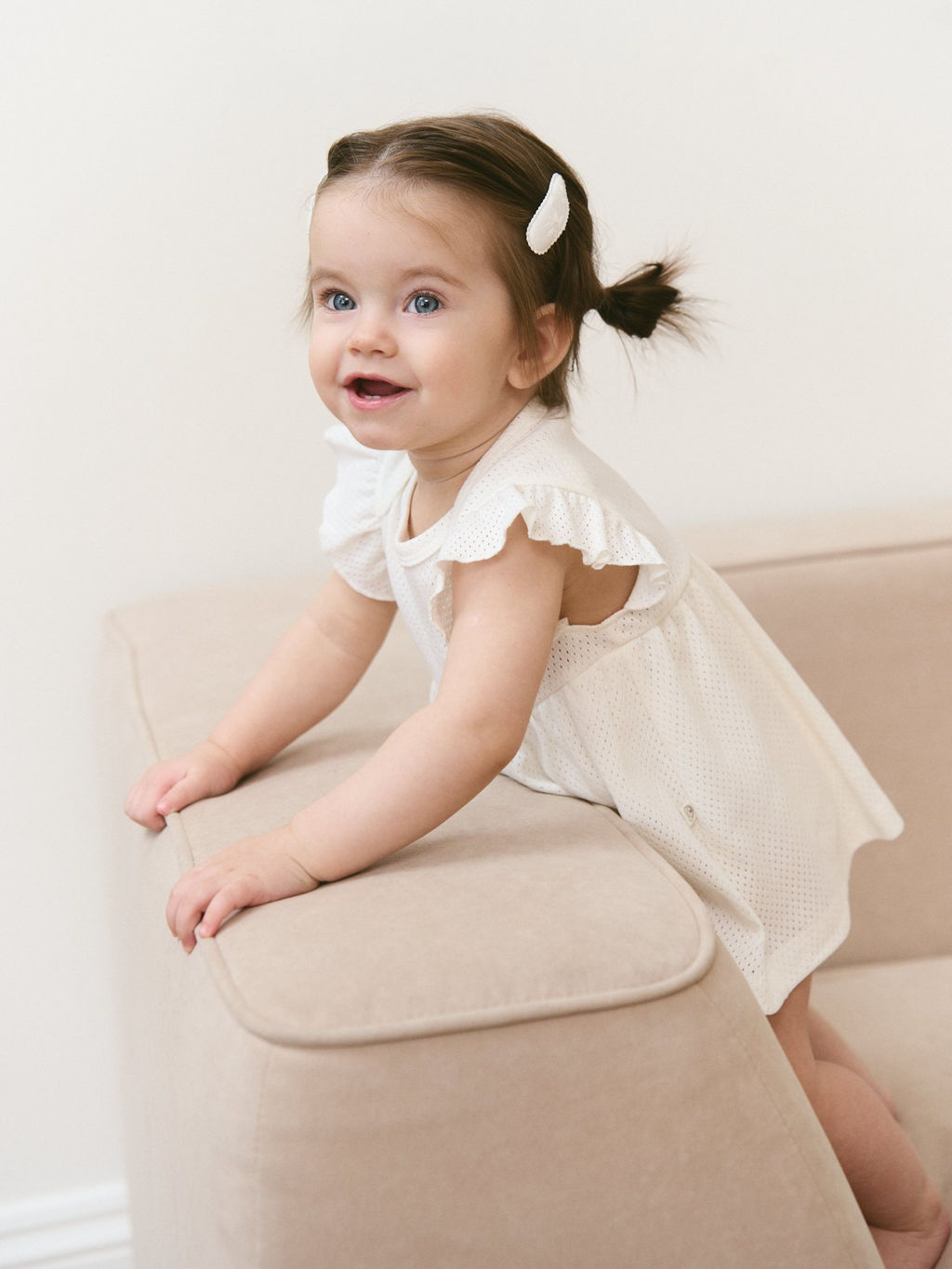 Платье-боди с крылышками "Молоко" 0+