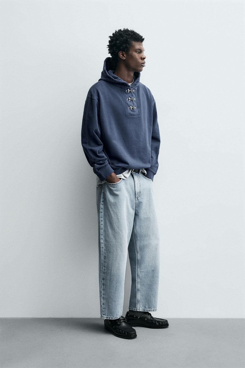 TOGGLE HOODIE - Zara фото 4