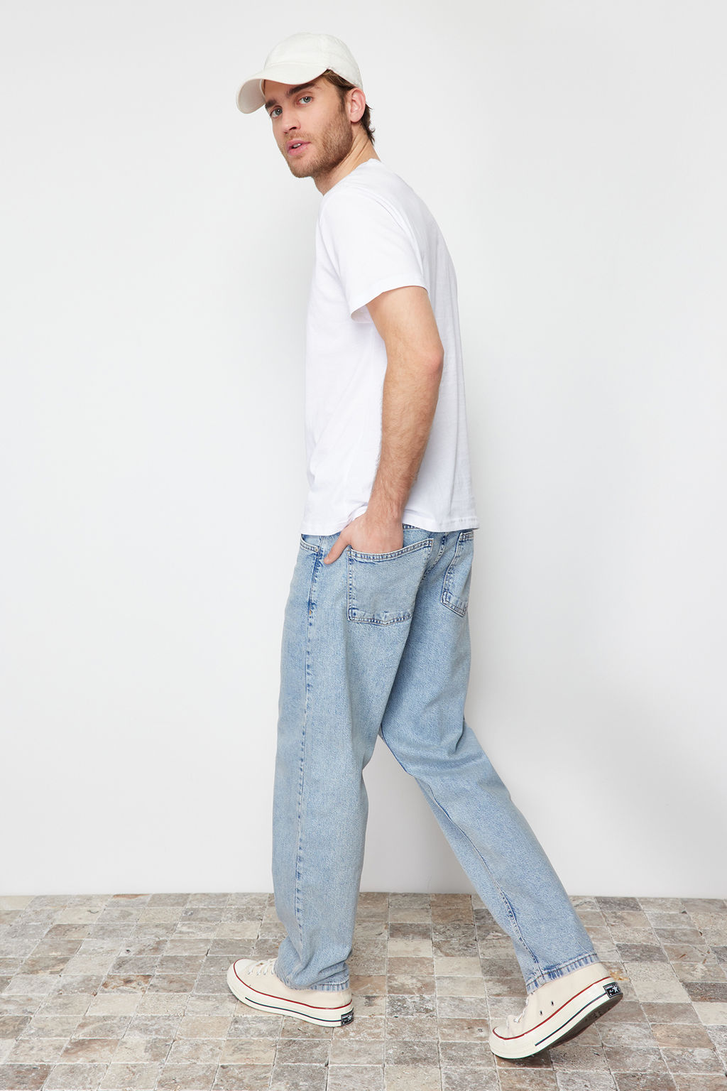 Mavi Baggy/90s Straight Fit Jeans Bol Kot Pantolon TMNSS24JE00012