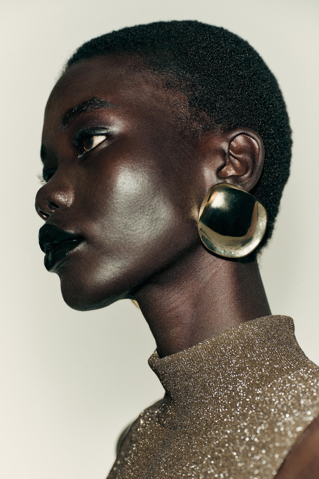 METALLIC THREAD SLEEVELESS DRESS - Zara фото 5