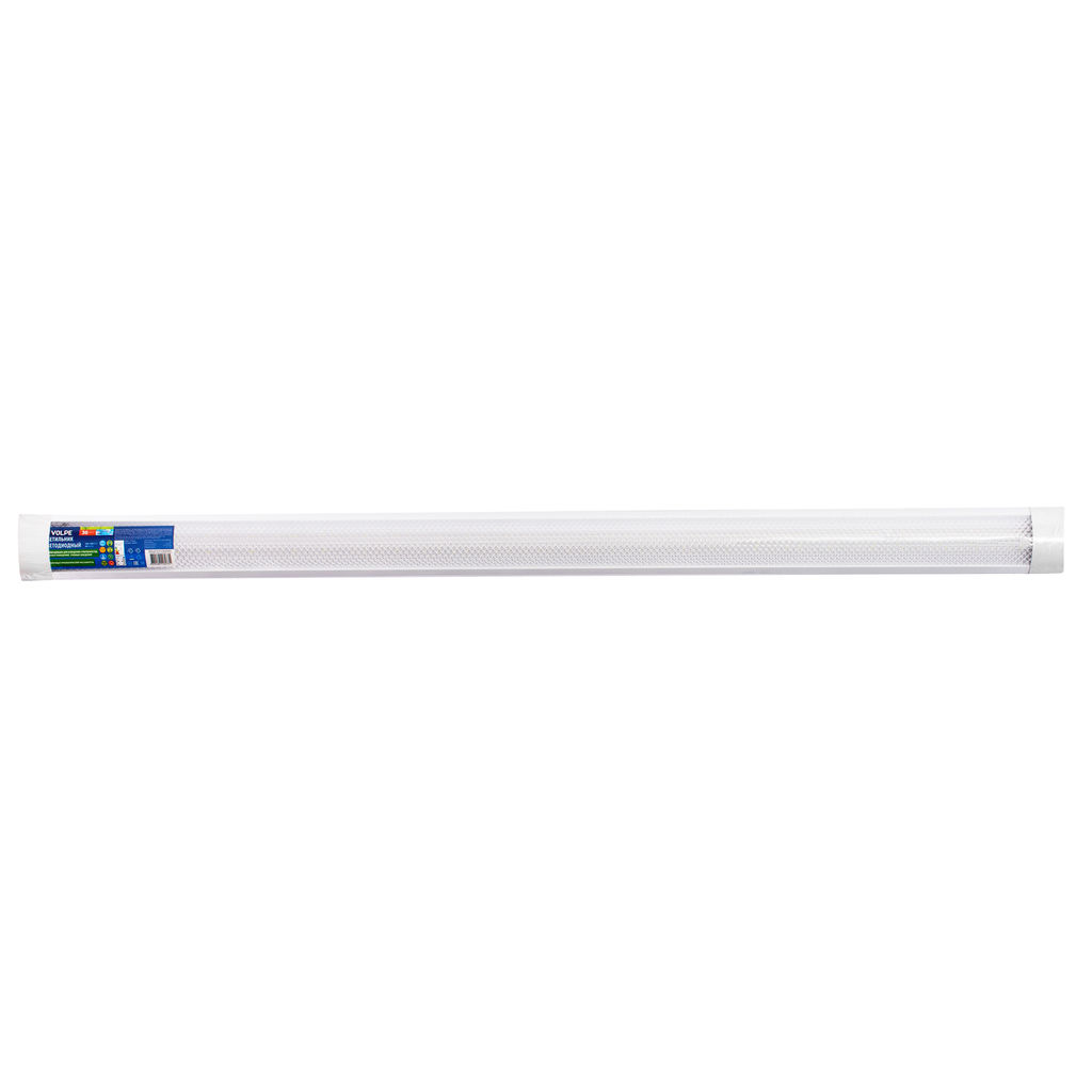 ULO-Q155 AL120-36W/6500K WHITE Светильник светодиодный накладной. Дневной свет (6500K). Рассеиватель призма. Корпус белый. ТМ Volpe