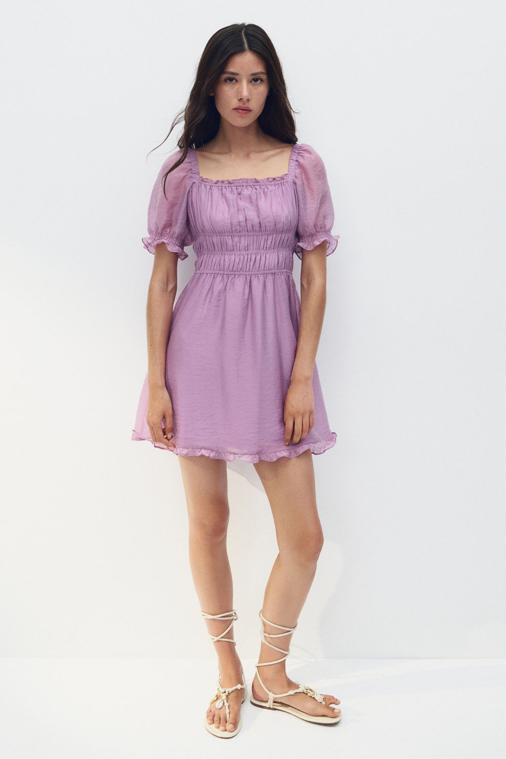 Vestido fruncido - H&m фото 4