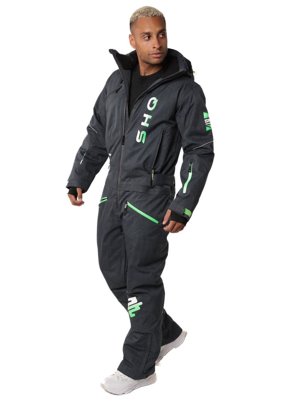 Комбинезон A-89033 Серый - Snow headquarter фото 2