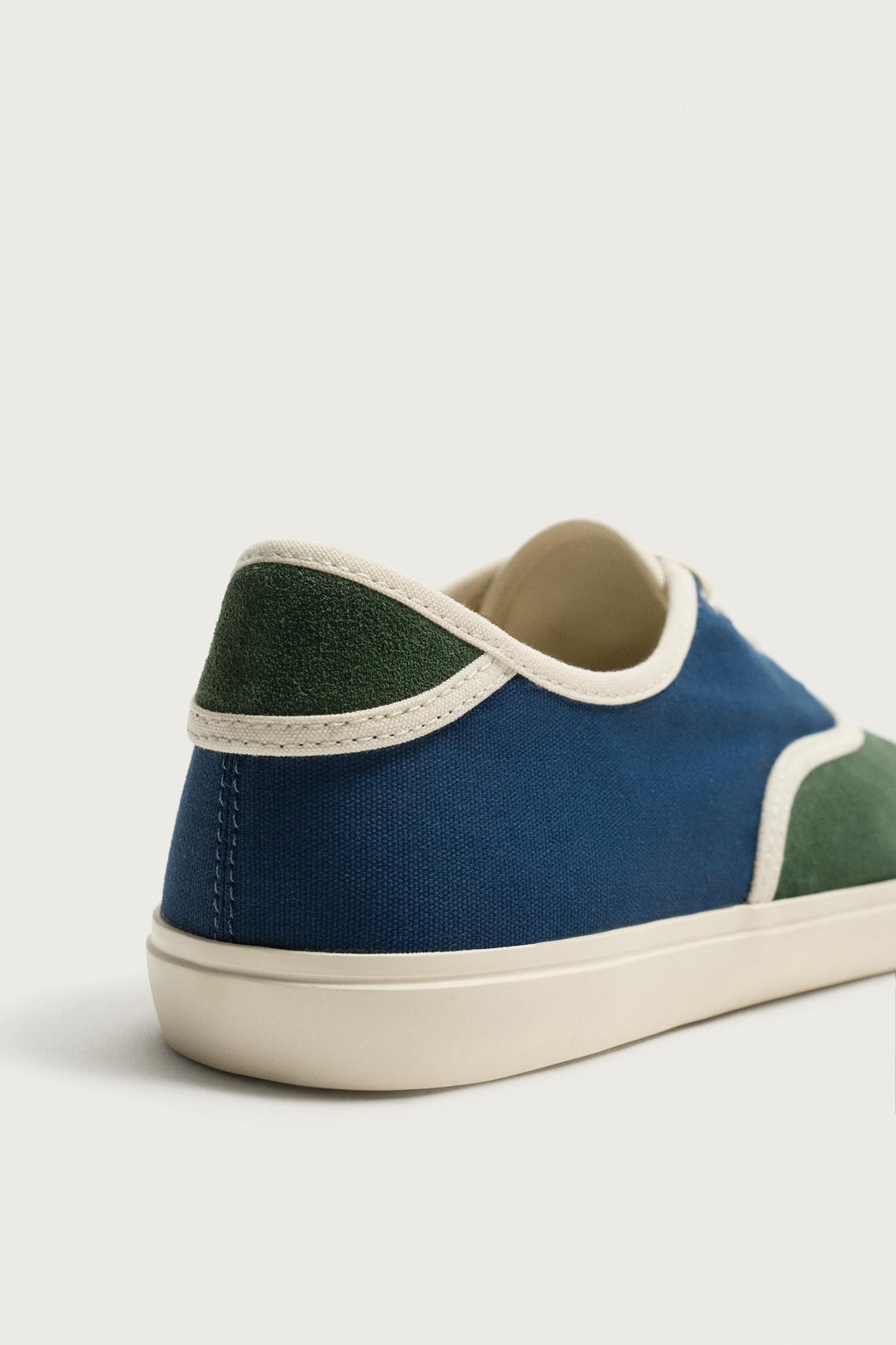 ZAPATILLA COMBINADA PIEL / Verde - Zara фото 6