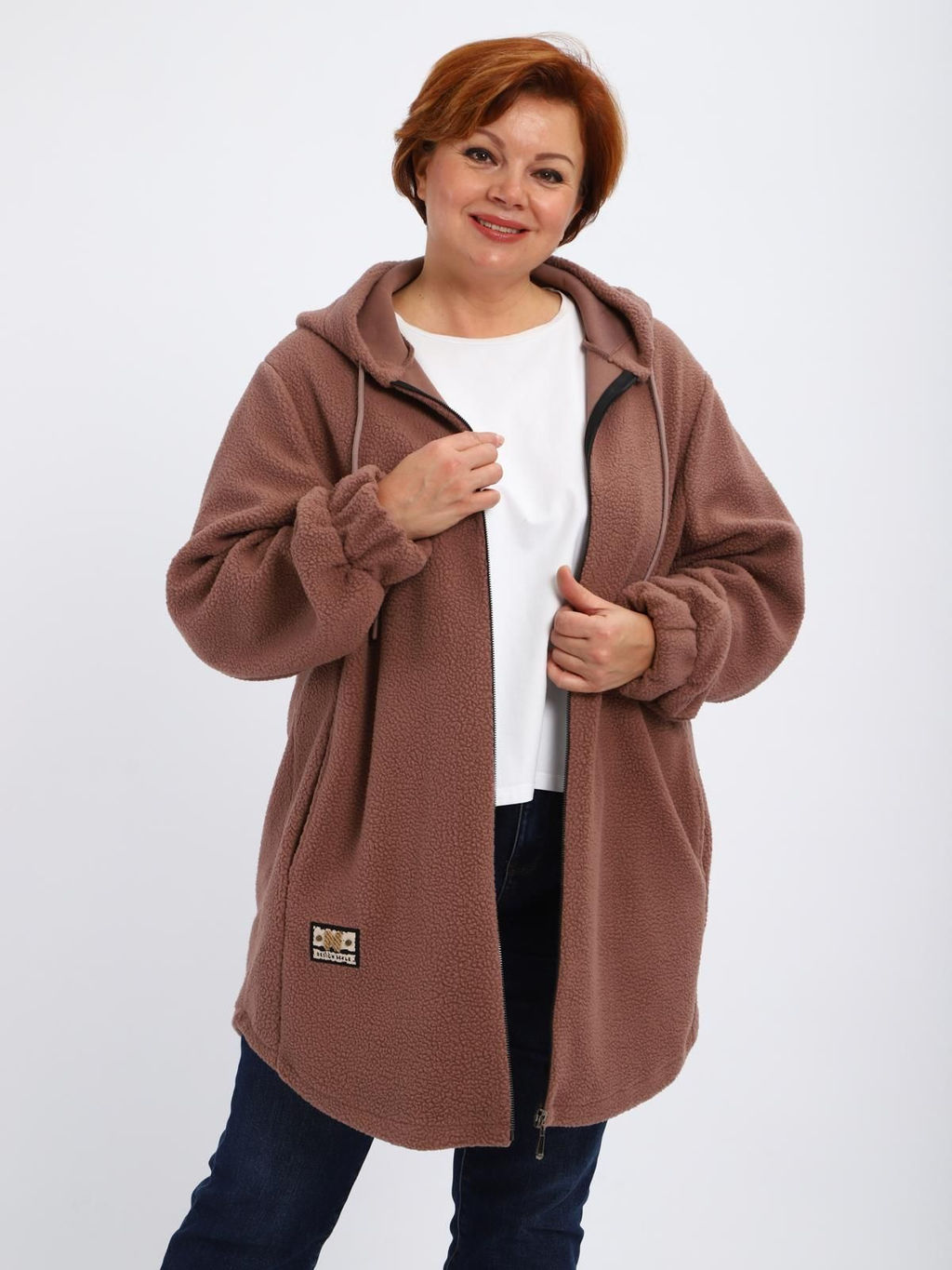 IV-CAPRIZ Латифа - парка из флиса барашек  фото 12