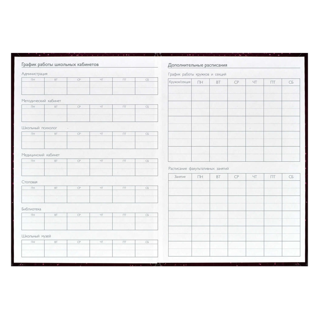 Ежегодник учителя арт. 62336 БОРДОВАЯ ФАКТУРА - Феникс+ фото 2