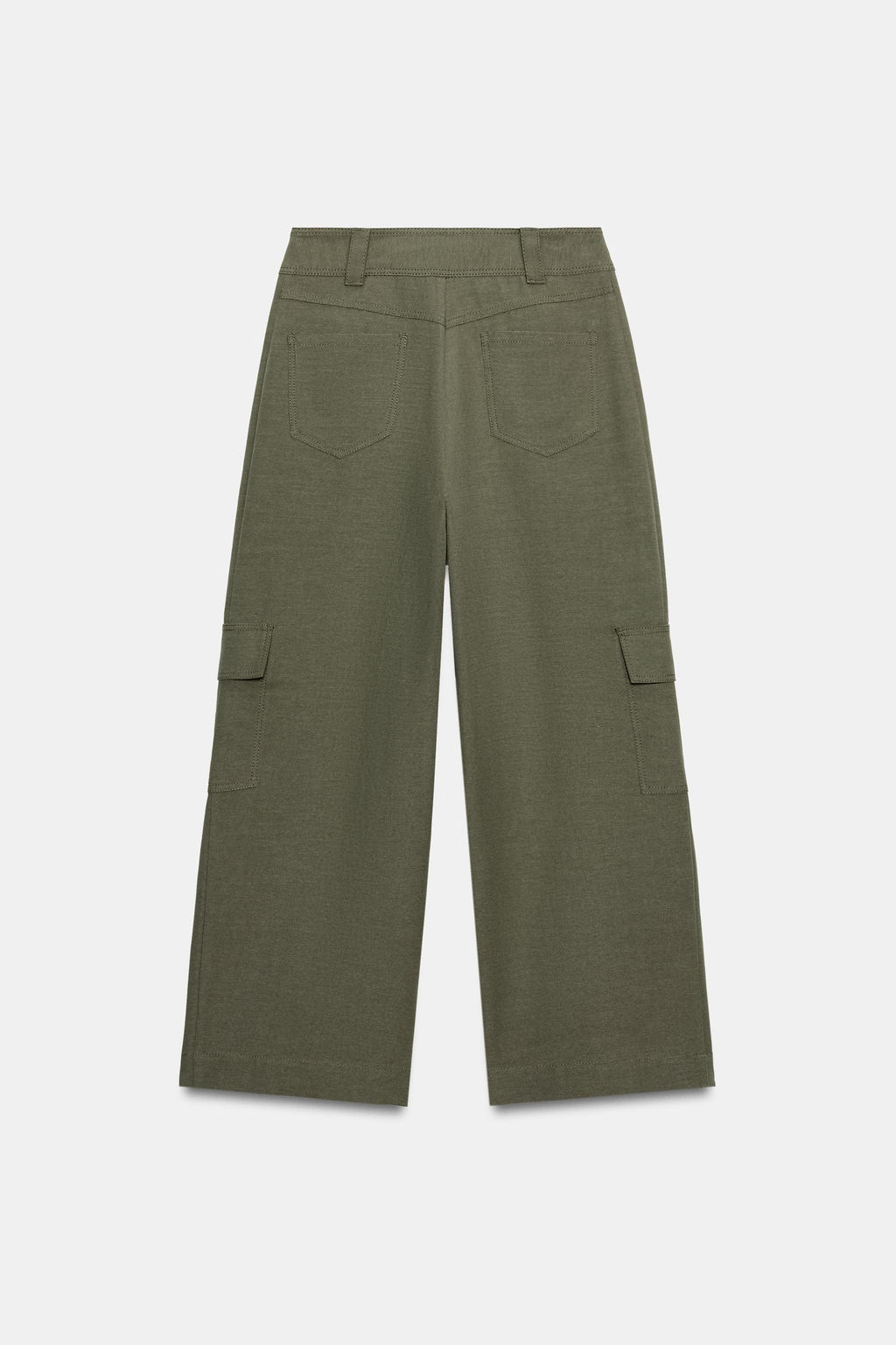 PANTAL?N CARGO RECTO / Khaki - Zara фото 5