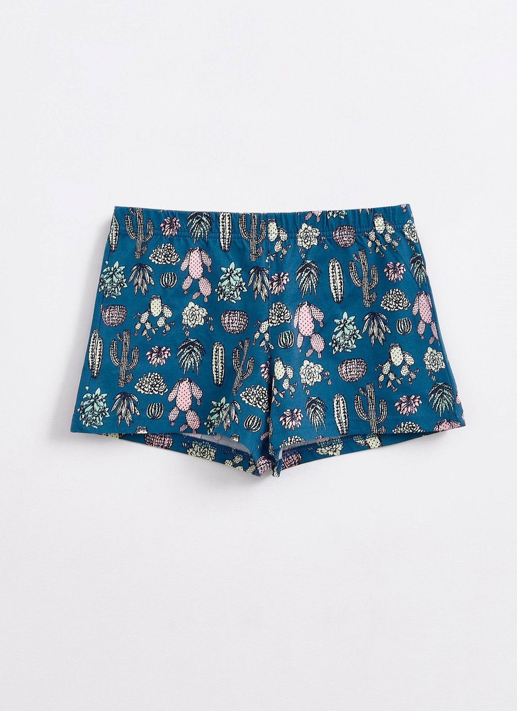 DEA MIA ШОРТЫ ЖЕНСКИЕ 5300 SHORTS (пижамные с рисунком) ДЖИНС ДЖИНС