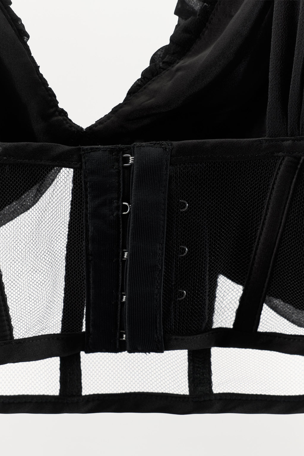 DRAPED COMBINED CORSET TOP - Zara фото 8