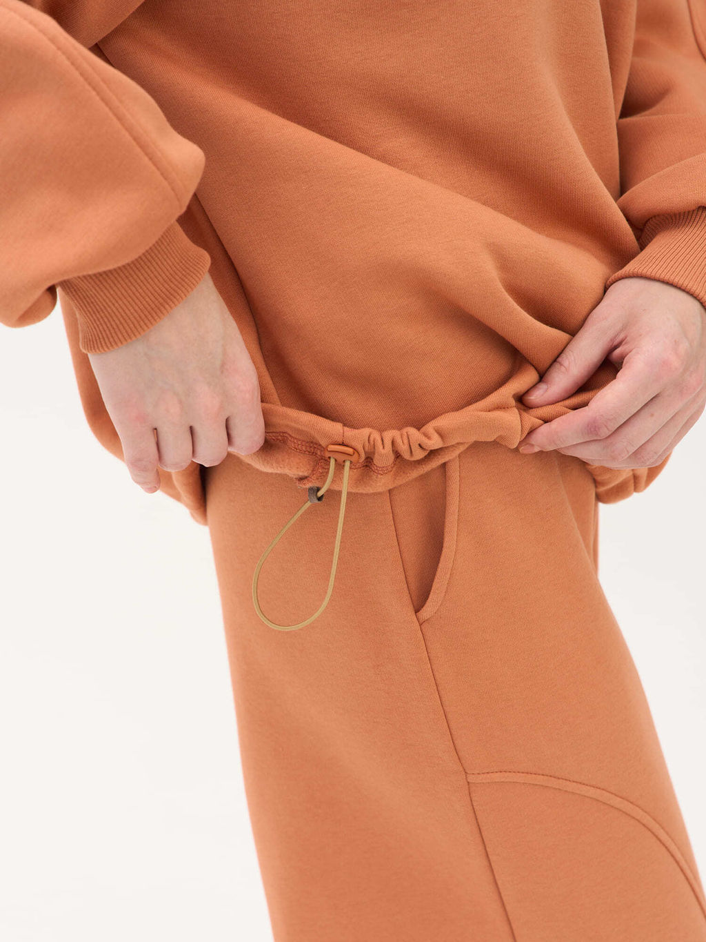 Свитшот "Карамель" женский утепленный