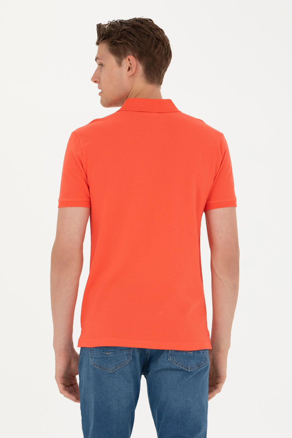 U. S. Polo Assn / Мужская базовая футболка с цветком граната - U.s. polo assn фото 12