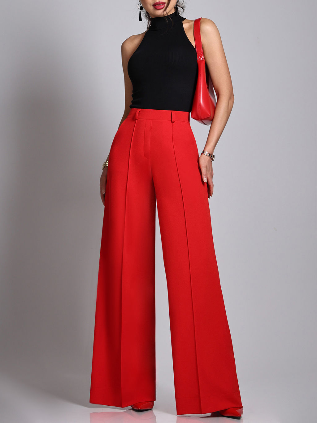 Брюки Широкие возможности, рэд