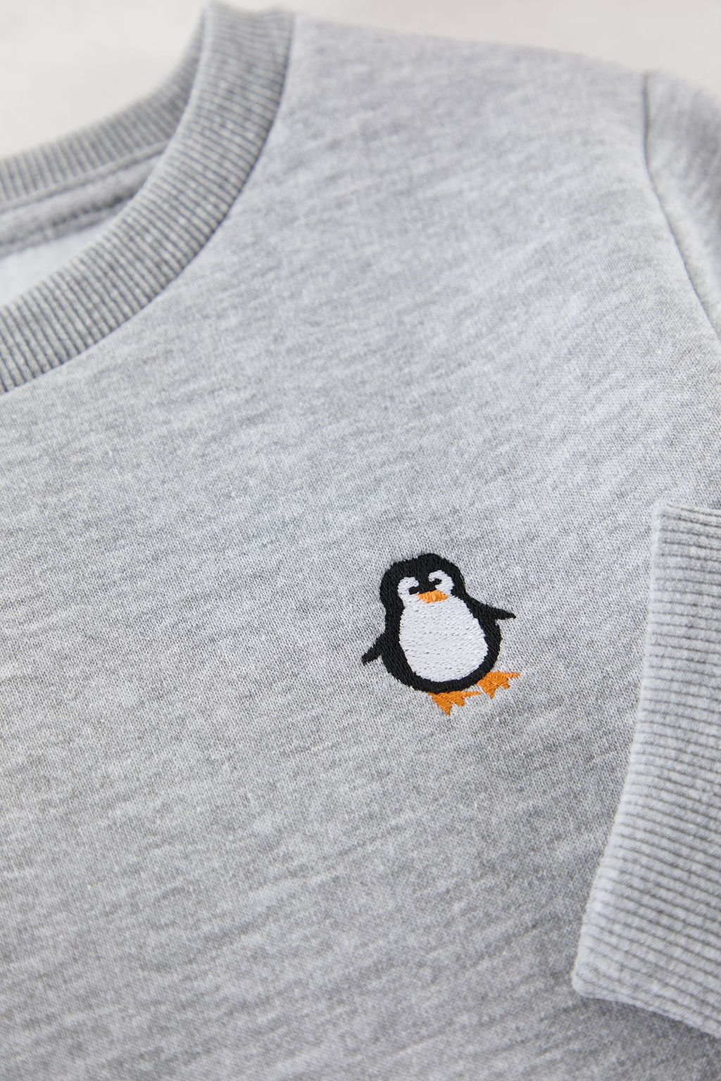 Gri K?z Cocuk Anne-K?z Bask?l? Orme Mini Me Sweatshirt TKDAW25SW00052 - Trendyolmilla фото 3