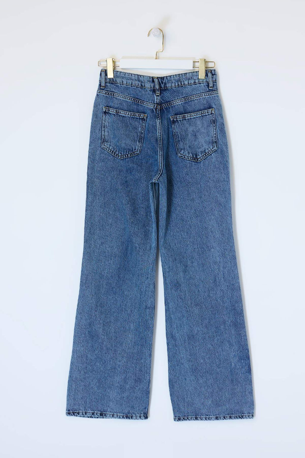 Siyah YUMUSACIK Tencel Kar?s?ml? Yuksek Bel Wide Leg Jeans TWOSS26JE00134 - Trendyolmilla фото 8