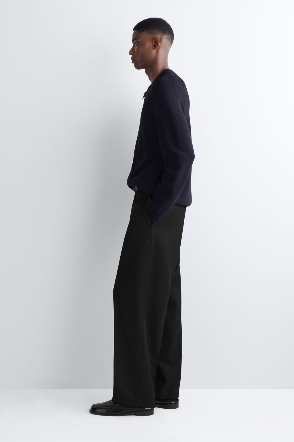 PANTAL?N STRAIGHT LEG EN MEZCLA DE LANA - H&m фото 7