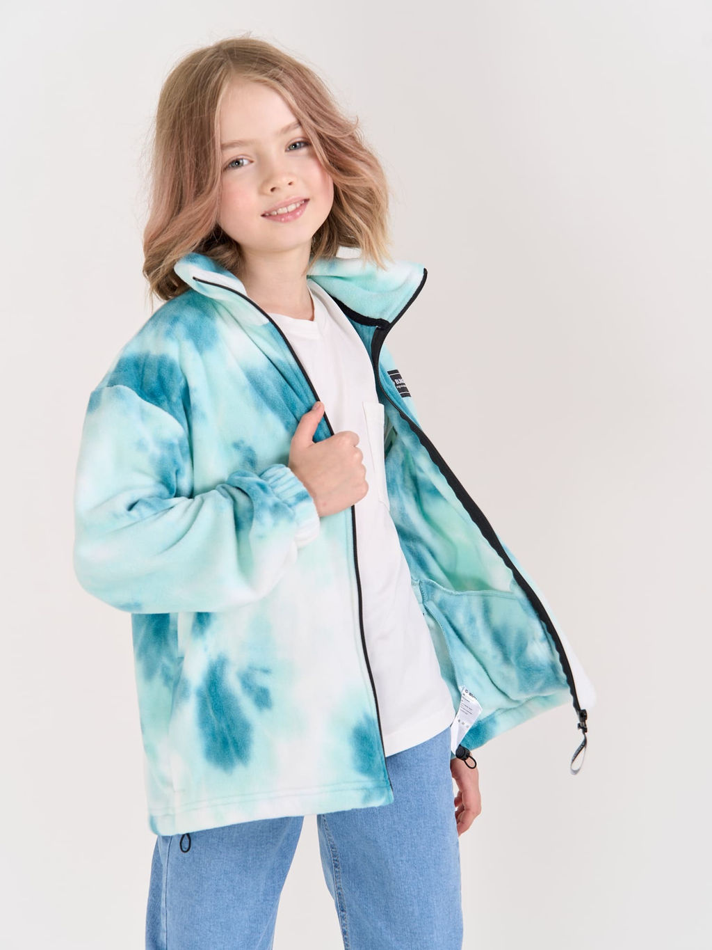 Олимпийка флисовая ЛАГУНА подростковая - Bungly фото 6