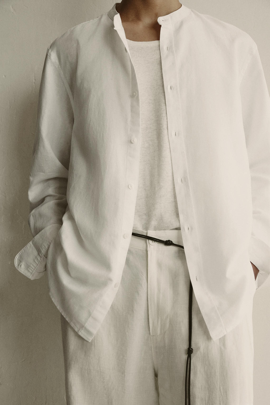 LINEN - COTTON SHIRT - Zara фото 12