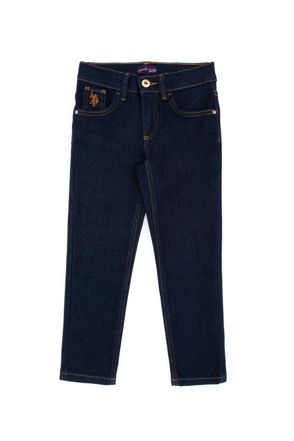 K_z _ocuk Koyu Mavi Jean Pantolon - U.s. polo assn фото 2