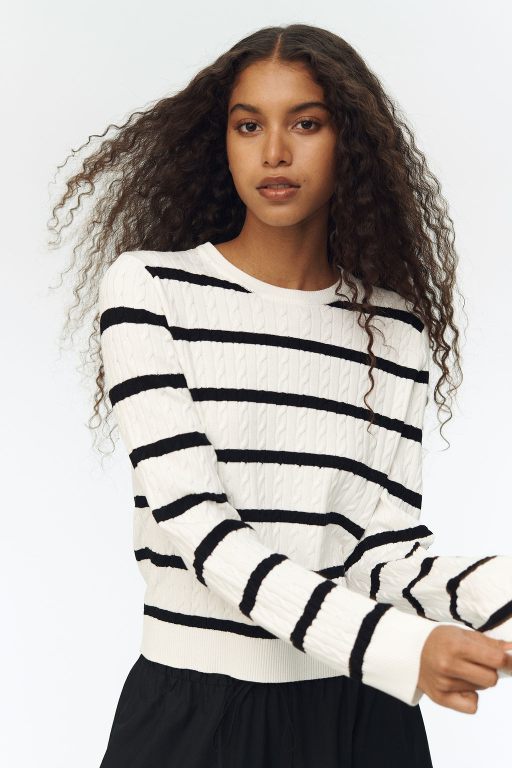 Jersey en punto trenzado - H&m фото 4