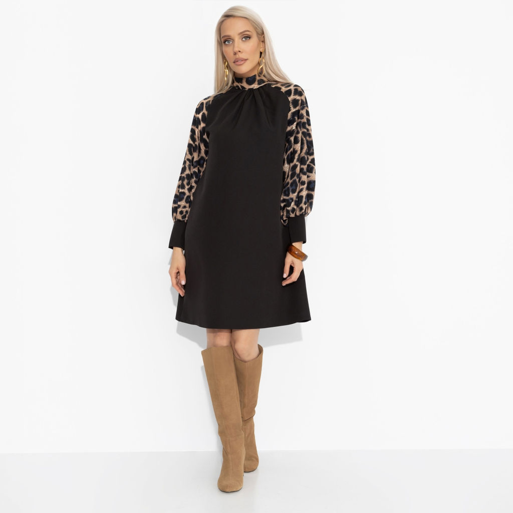 Платье комбинированное, Леди элегант (восхищение) - Charutti фото 4