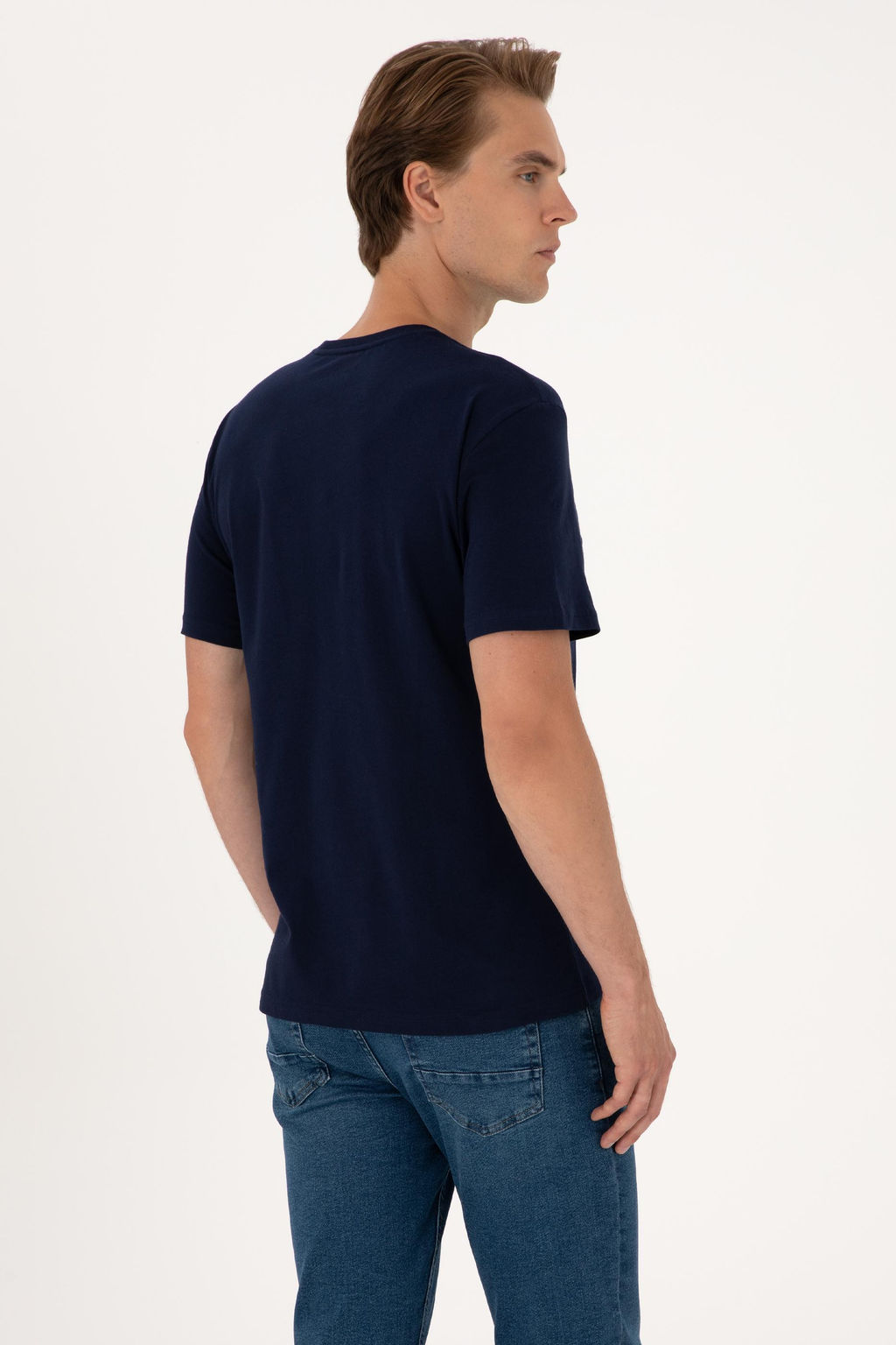 Erkek Lacivert Ti__rt - U.s. polo assn фото 5