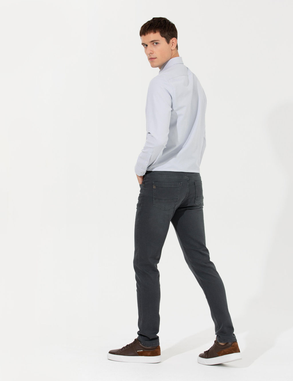 Haki Slim Fit Jean Pantolon - Pierre cardin фото 4