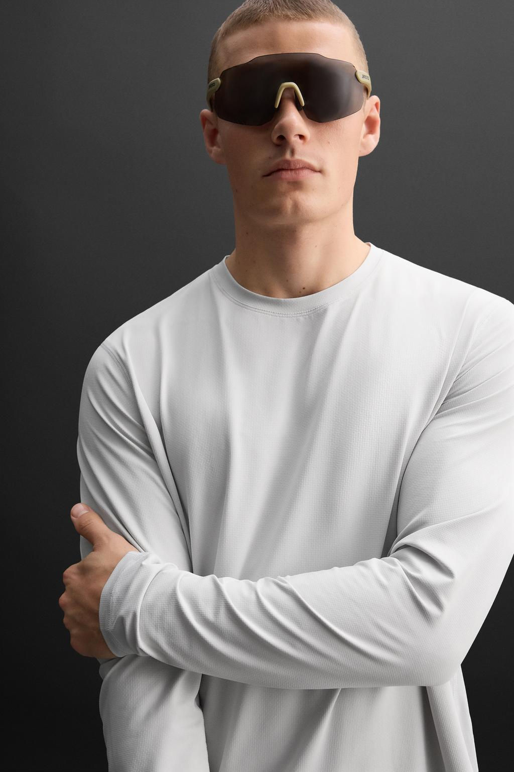 BASIC TRAINING LONG SLEEVE T-SHIRT - Zara фото 7